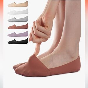 Sofier No Show Socks Low Cut, 6 Pairs in Multiple Colors